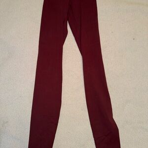 lululemon athletica Burgundy Leggings